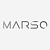 Наклейка "MARSO" для автомобиля 170*30 мм